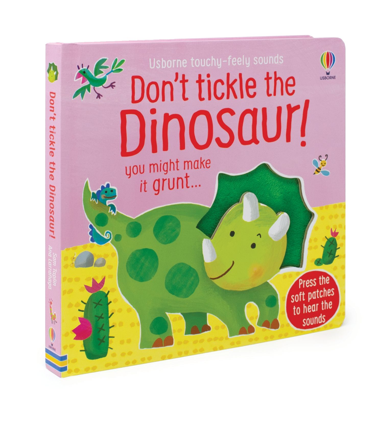 Usborne – Don't Tickle the Dinosaur! – Carte cu sunete pentru copii 6+ luni – carte pentru copii Usborne, preview pagini