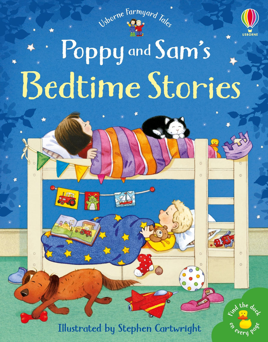 Coperta cărții Poppy and Sam's Bedtime Stories, Usborne