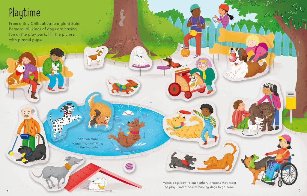 Usborne – First Sticker Book Pets – Carte cu stickere pentru copii 3+ ani – carte pentru copii Usborne, pagini interior ilustrate