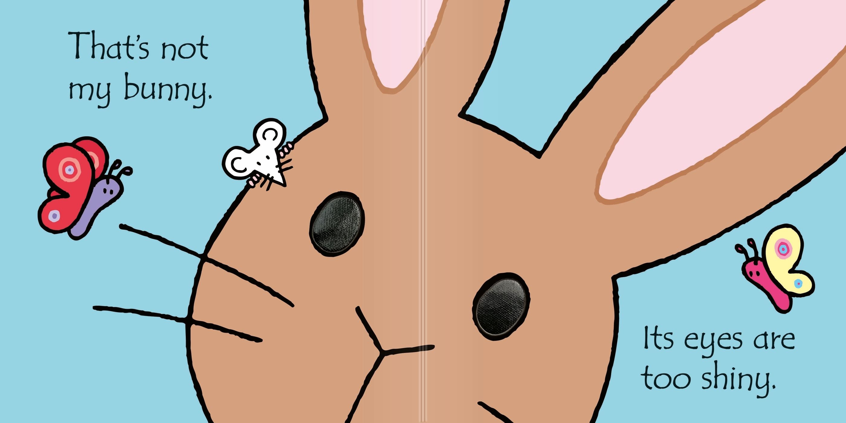 Usborne – That's not my bunny… – Carte pentru copii 3+ luni – carte pentru copii Usborne, pagini interior ilustrate