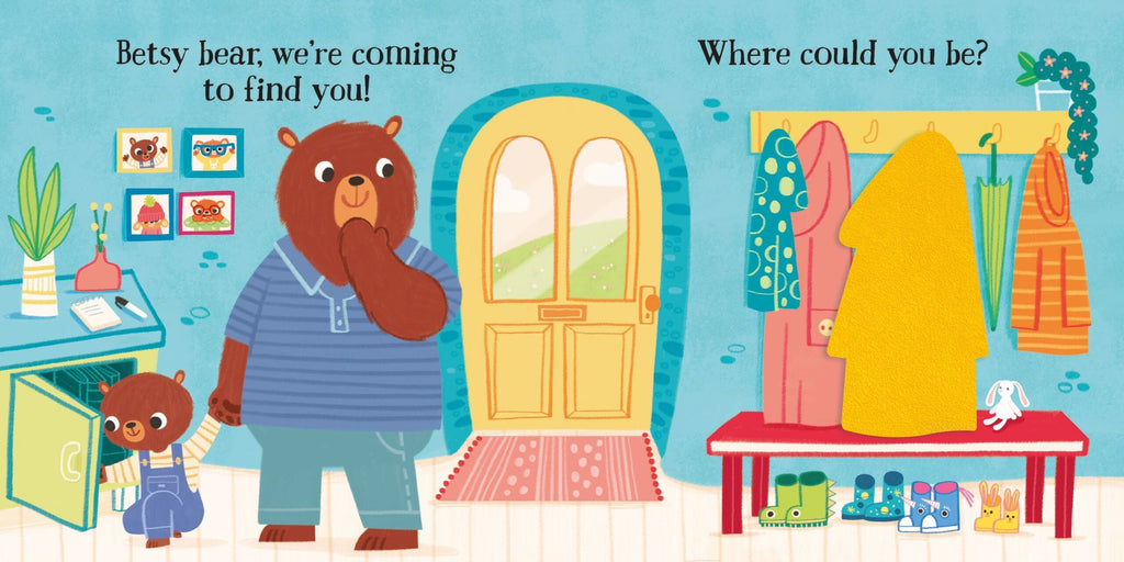 Usborne – Playtime for Baby Bears – Carte pentru copii 6+ luni – carte pentru copii Usborne, detalii conținut