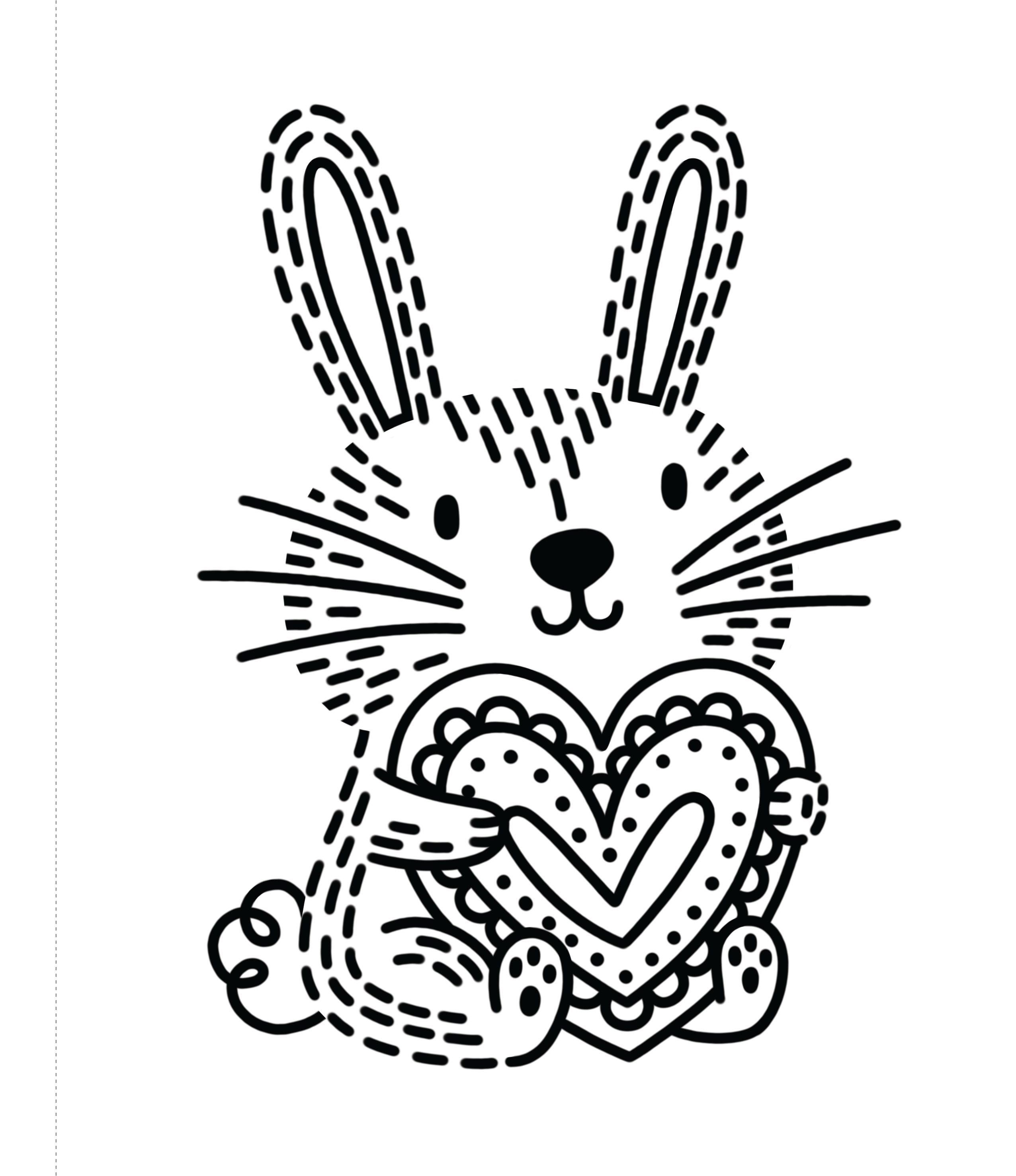 Usborne – First Magic Painting I Love You Bunny – Carte cu clapete pentru copii 3+ ani – carte pentru copii Usborne, preview pagini