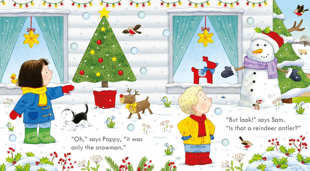 Usborne – Poppy and Sam's Christmas – Carte pentru copii 12+ luni – carte pentru copii Usborne, detalii conținut