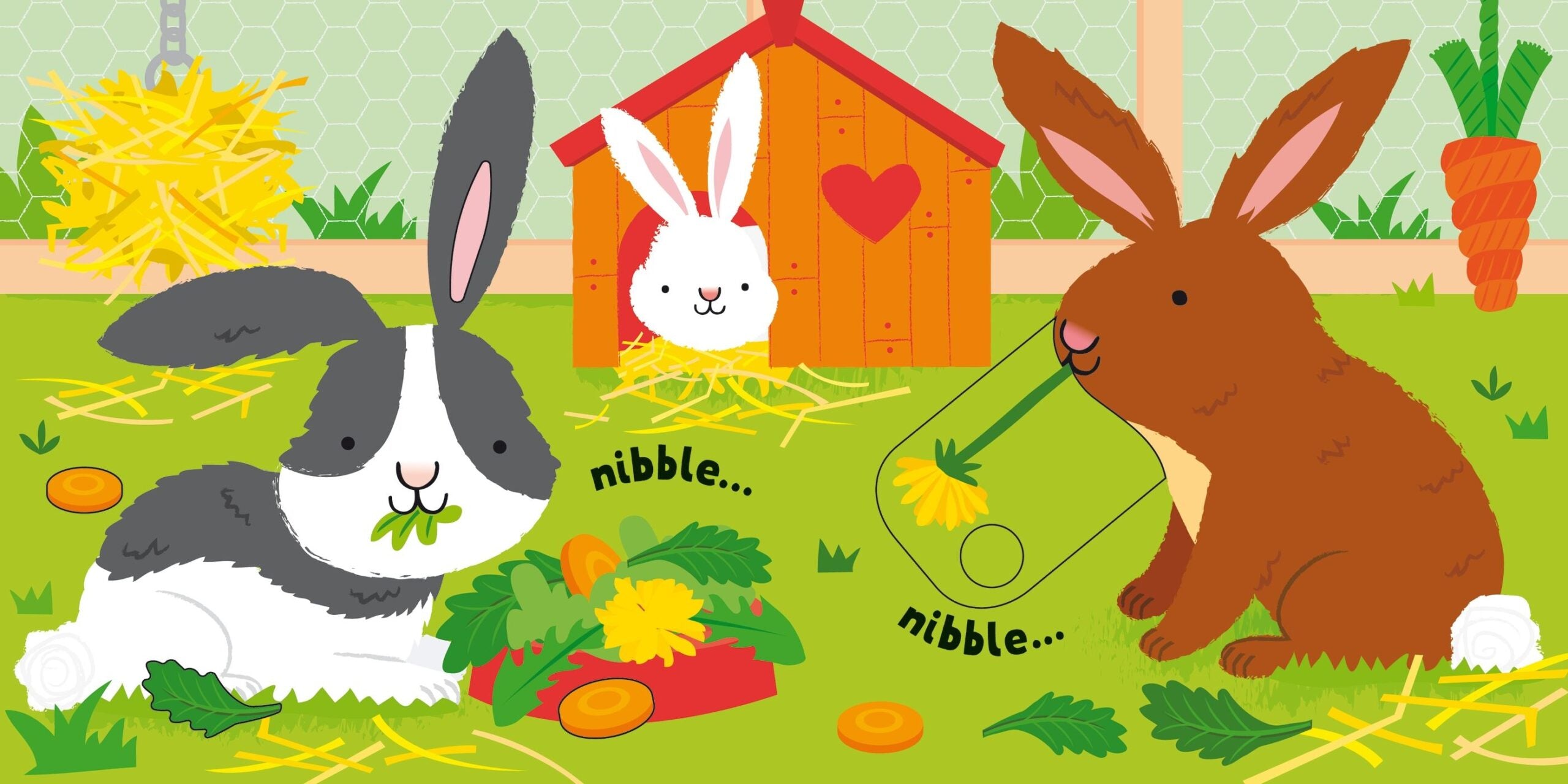 Usborne – Baby's Very First Slide and See Pets – Carte pentru copii 6+ luni – carte pentru copii Usborne, preview pagini