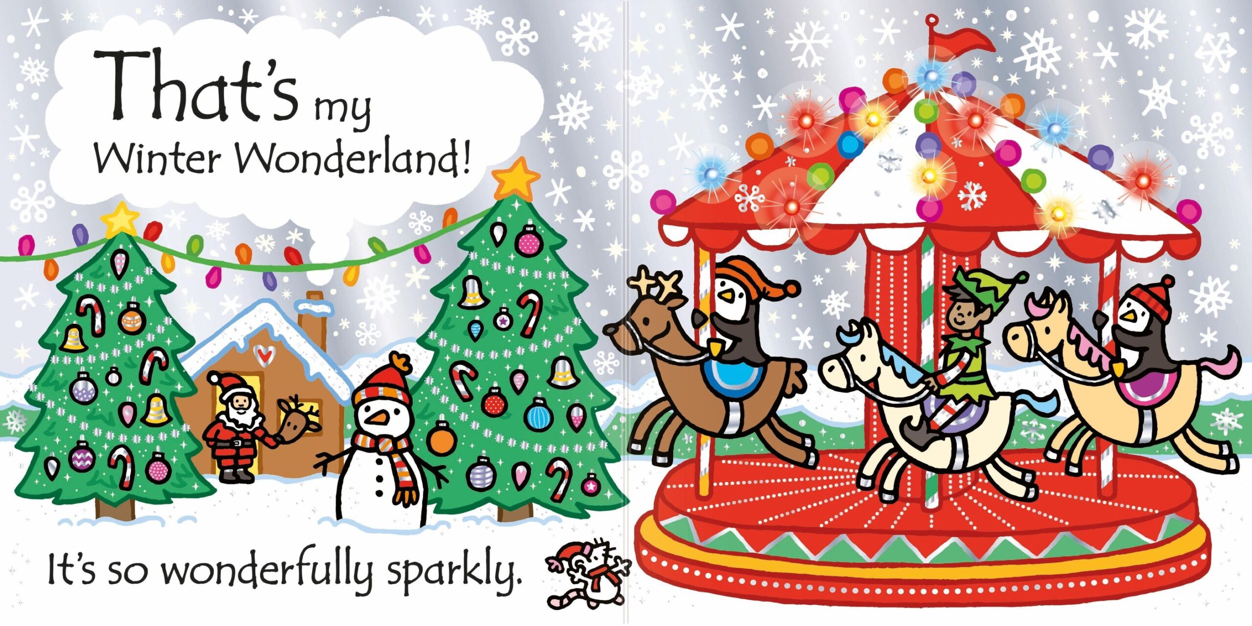 Usborne – That's not my... Winter Wonderland – Carte pentru copii 6+ luni – carte pentru copii Usborne, detalii conținut