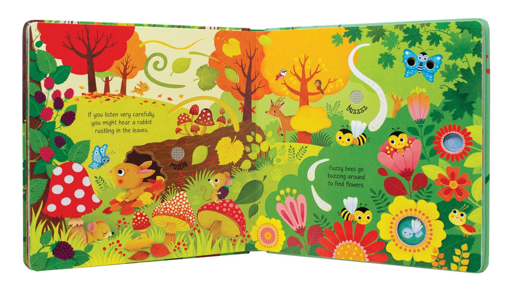 Usborne – Woodland Sounds – Carte pentru copii 3+ ani – carte pentru copii Usborne, preview pagini