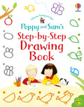 Usborne – Poppy and Sam's Step-by-Step Drawing Book – Carte pentru copii 4+ ani – carte pentru copii Usborne, copertă