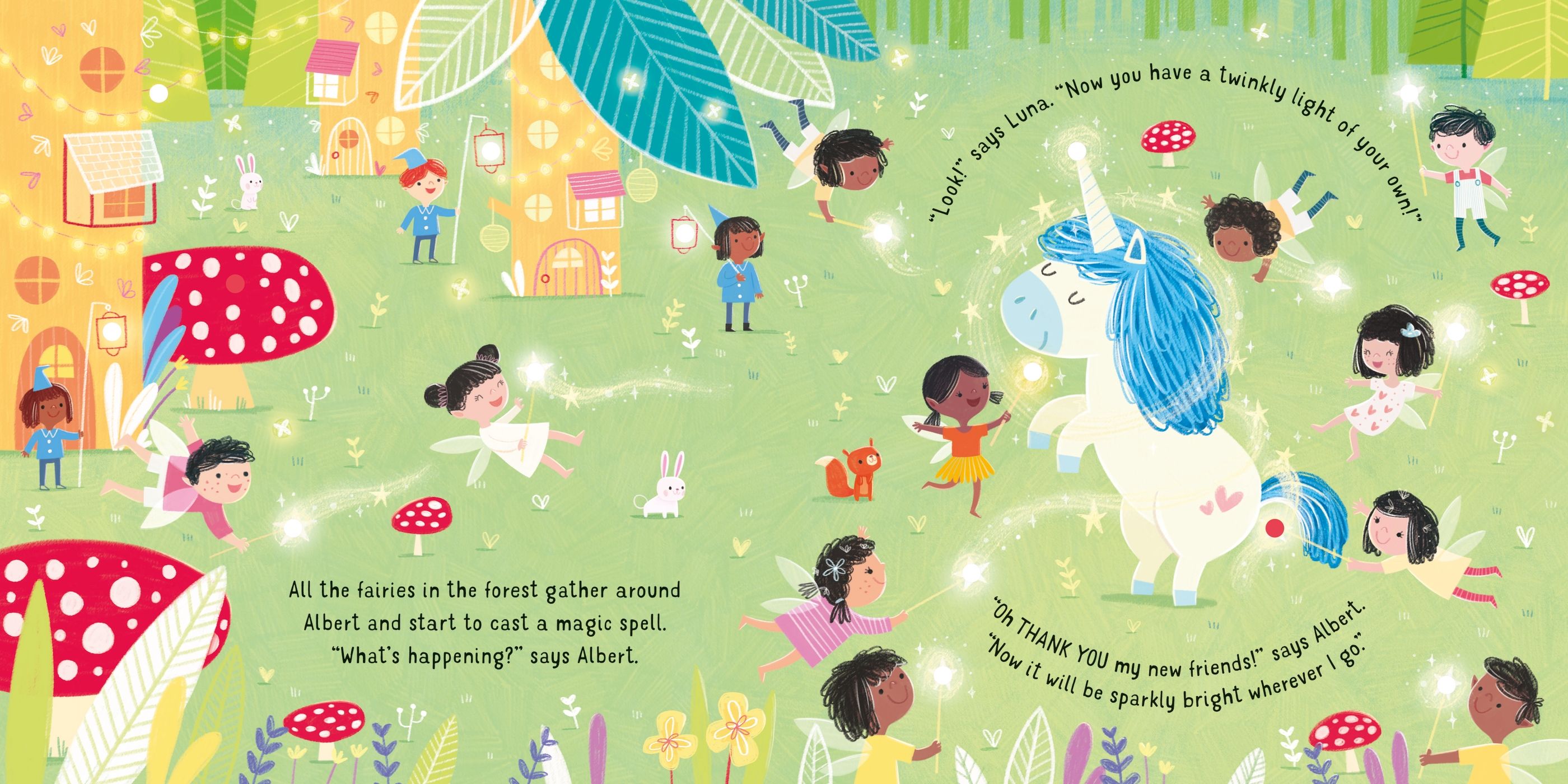Usborne – The Twinkly Twinkly Fairies – Carte pentru copii 6+ luni – carte pentru copii Usborne, preview pagini