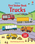 Usborne – First Sticker Book Trucks – Carte cu stickere pentru copii 3+ ani – carte pentru copii Usborne, copertă