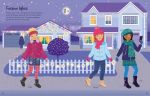 Usborne – Sticker Dolly Dressing Winter Wonderland – Carte cu stickere pentru copii 5+ ani – carte pentru copii Usborne, preview pagini