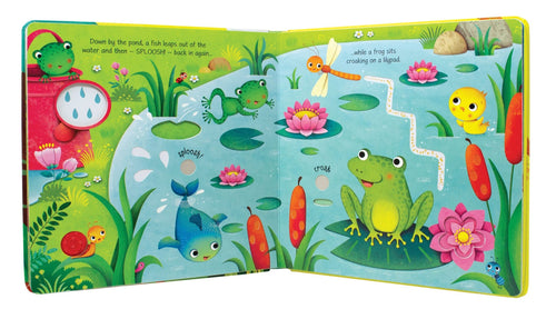 Detaliu din cartea „Garden Sounds”, Usborne – imaginea 2