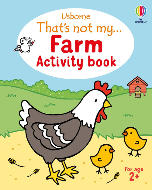 Usborne – That's not my... Farm Activity Book – Carte pentru copii 2+ ani – carte pentru copii Usborne, copertă