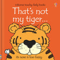 Usborne – That's not my tiger… – Carte pentru copii 3+ luni – carte pentru copii Usborne, copertă