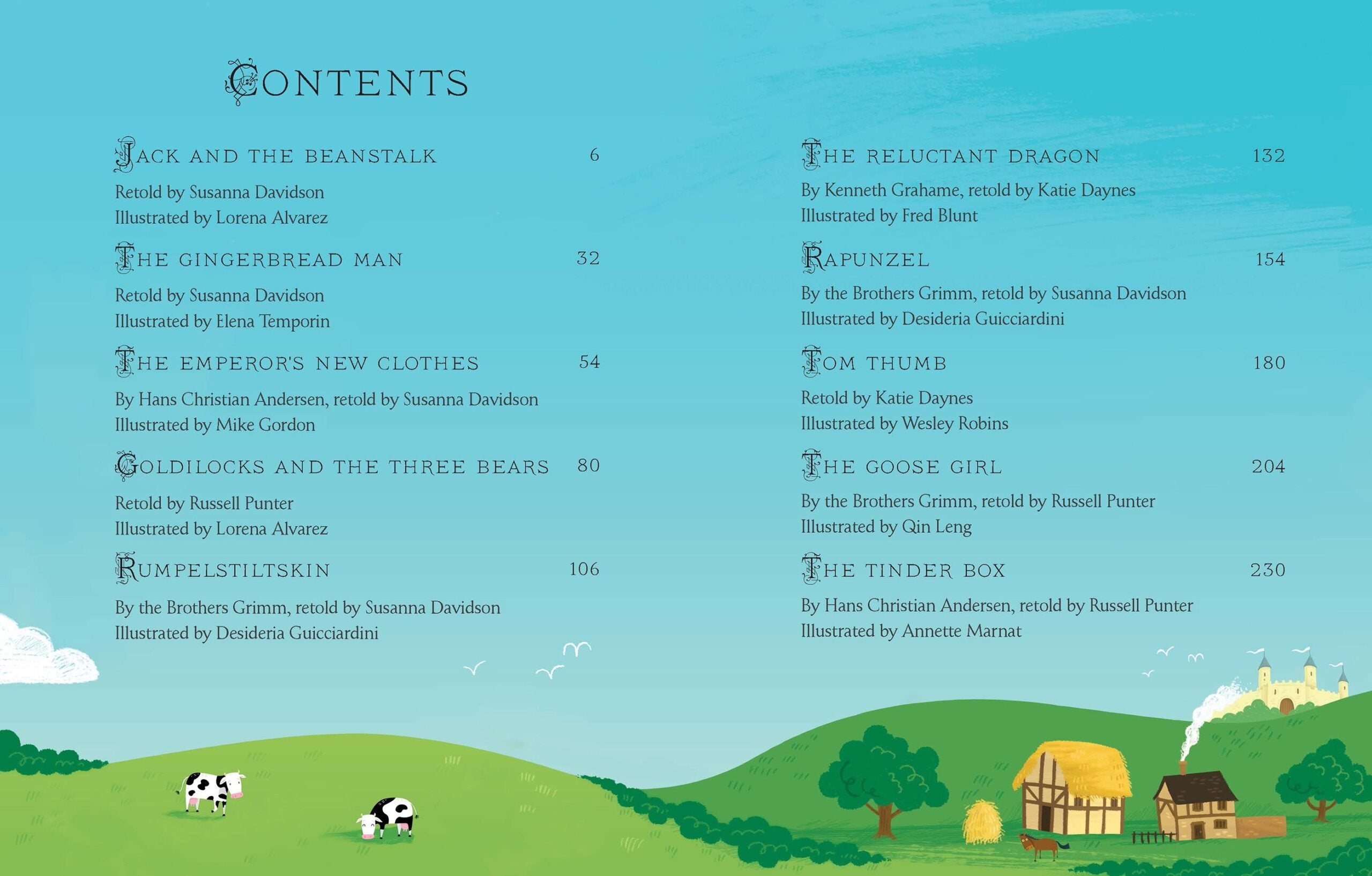 Usborne – 10 More Ten-Minute Stories – Carte pentru copii 4+ ani – carte pentru copii Usborne, detalii conținut