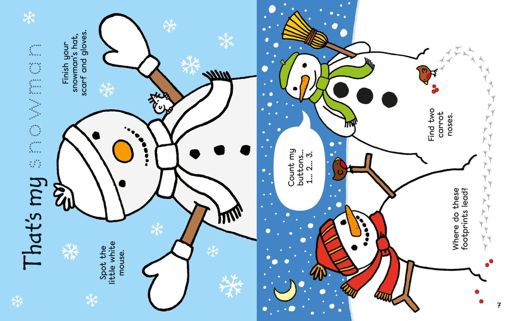 Usborne – That's not my... Christmas Activity Book – Carte pentru copii 2+ ani – carte pentru copii Usborne, preview pagini