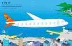 Usborne – First Sticker Book Airport – Carte cu stickere pentru copii 3+ ani – carte pentru copii Usborne, detalii conținut cu abțibilduri