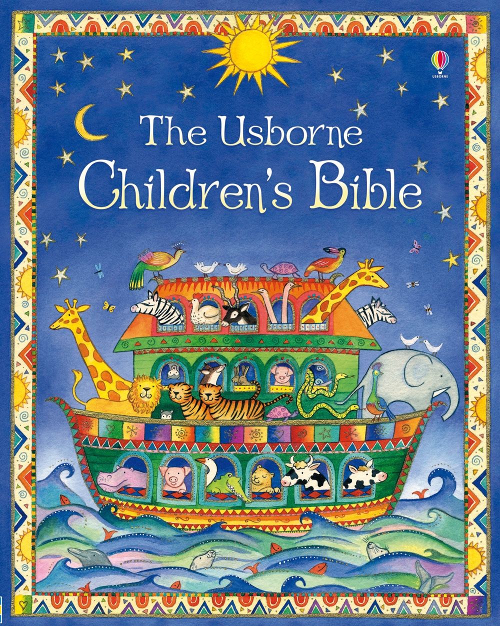 Coperta cărții „The Usborne Children’s Bible” – poveste pentru copii Usborne pentru copii 4+ ani