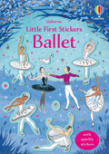 Usborne – Little First Stickers Ballet – Carte cu stickere pentru copii 3+ ani – carte pentru copii Usborne, copertă