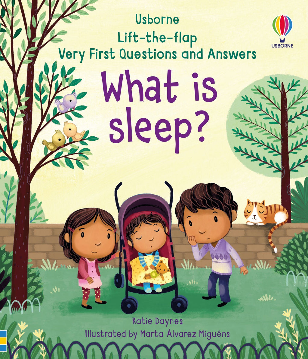 Usborne – Very First Questions and Answers What is Sleep? – Carte pentru copii 3+ ani – carte pentru copii Usborne, copertă