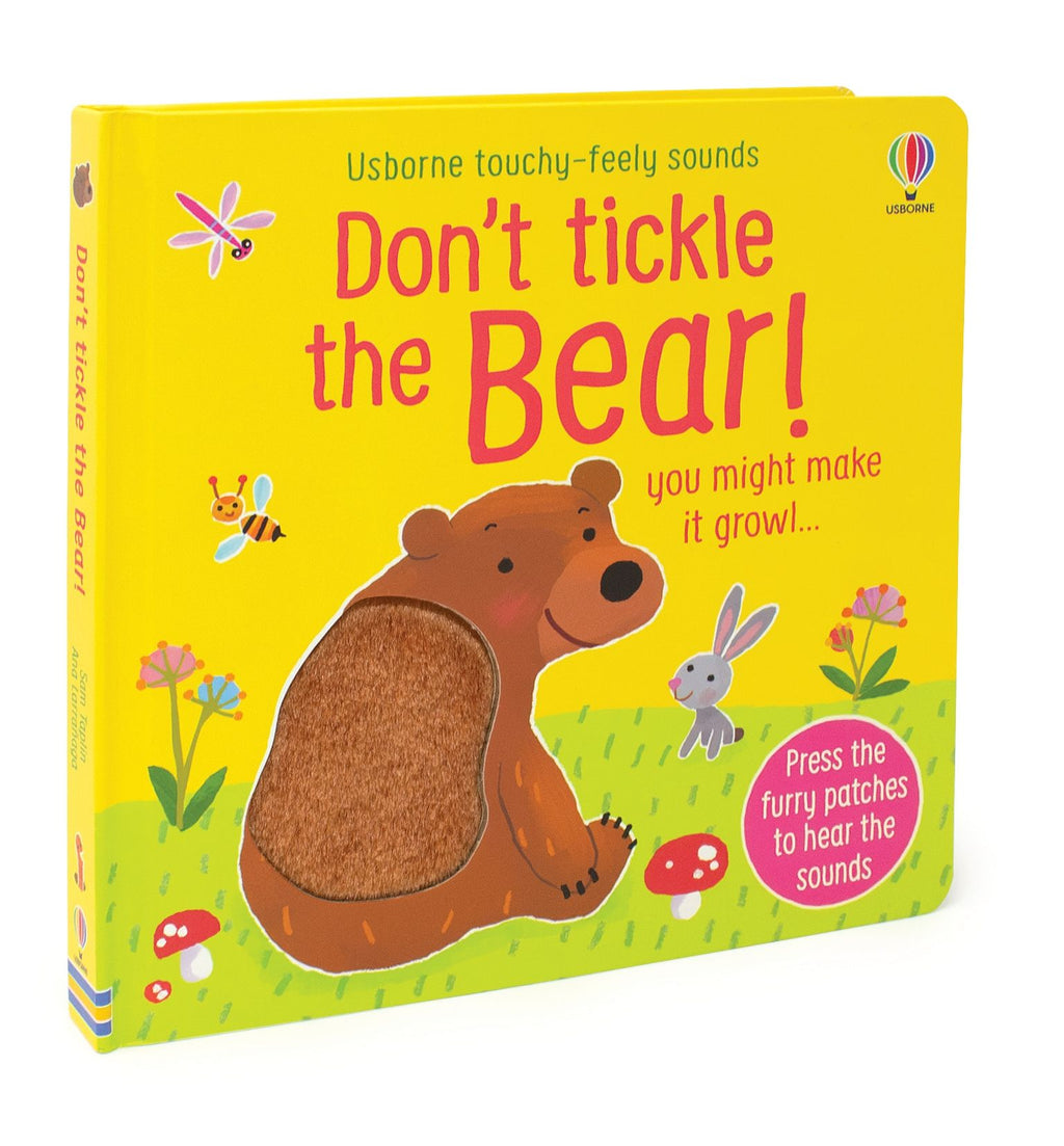 Usborne – Don't Tickle the Bear! – Carte cu sunete pentru copii 6+ luni – carte pentru copii Usborne, preview pagini