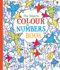 Coperta cărții „Colour by Numbers Book” – carte de colorat Usborne pentru copii 5+ ani