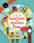 Lift-the-flap Questions and Answers about Time – Carte cu clapete pentru copii 5+ ani, Usborne