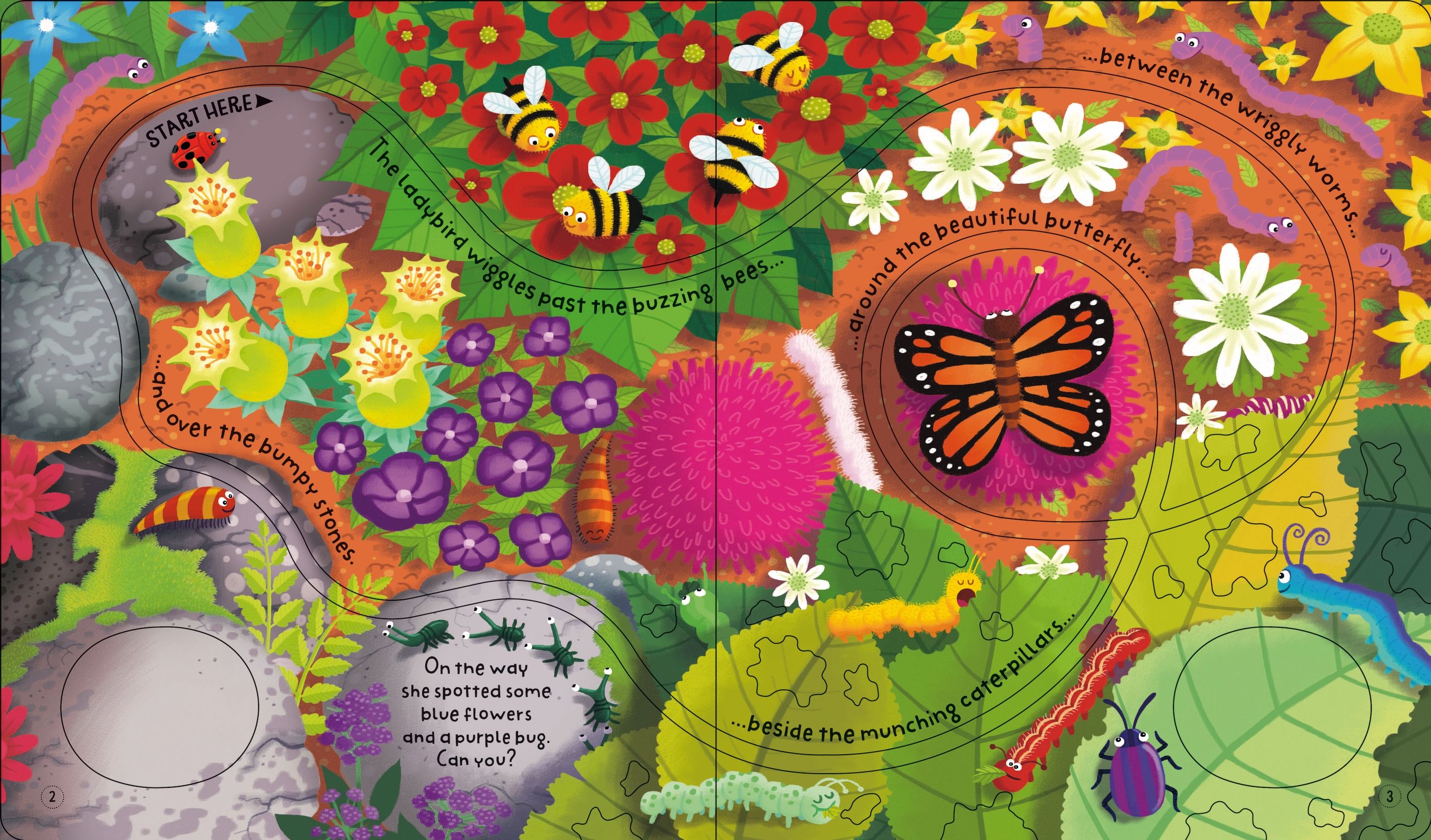Detaliu din cartea „Wind-up Ladybird”, Usborne – imaginea 3