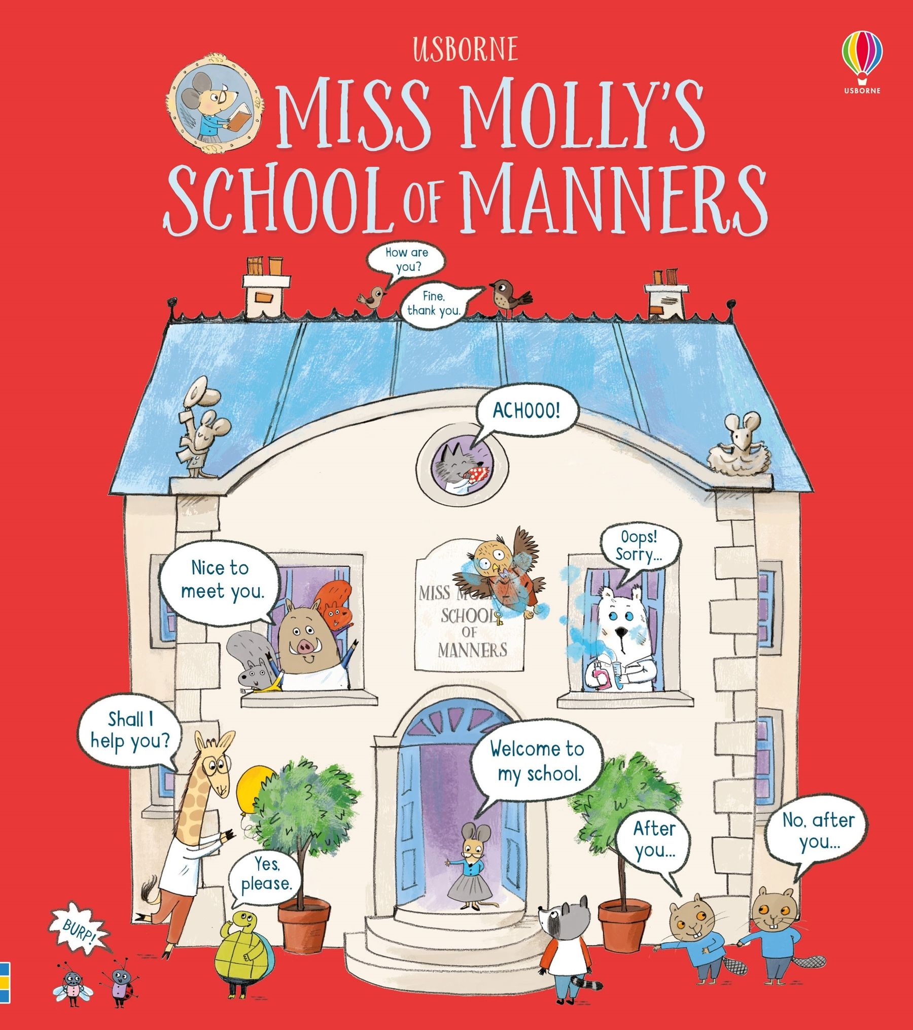 Miss Molly's School of Manners – Carte ilustrată pentru copii 3+ ani, Usborne