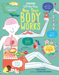 Lift-the-Flap How Your Body Works – Carte cu clapete pentru copii 6+ ani, Usborne