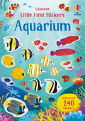 Little First Stickers Aquarium – Carte cu stickere pentru copii 3+ ani, Usborne