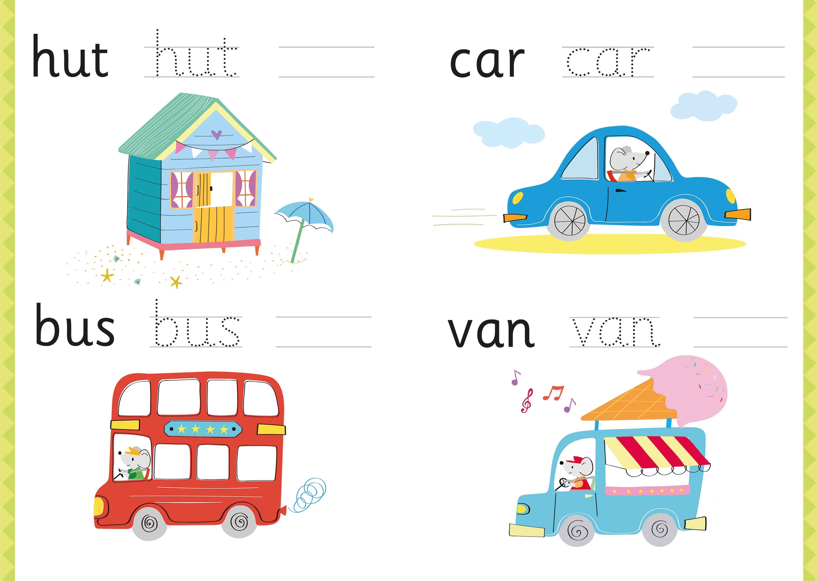 Little Wipe-Clean First Words – Carte de activități pentru copii 3+ ani, Usborne