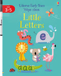 Early Years Wipe-Clean Little Letters – Carte de activități pentru copii 3+ ani, Usborne