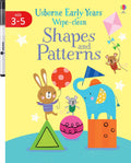 Early Years Wipe-Clean Shapes & Patterns – Carte de activități pentru copii 3+ ani, Usborne