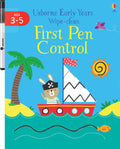 Early Years Wipe-Clean First Pen Control – Carte de activități pentru copii 3+ ani, Usborne