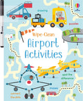 Wipe-Clean Airport Activities – Carte de activități pentru copii 3+ ani, Usborne