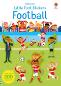 Little First Stickers Football – Carte cu stickere pentru copii 3+ ani, Usborne