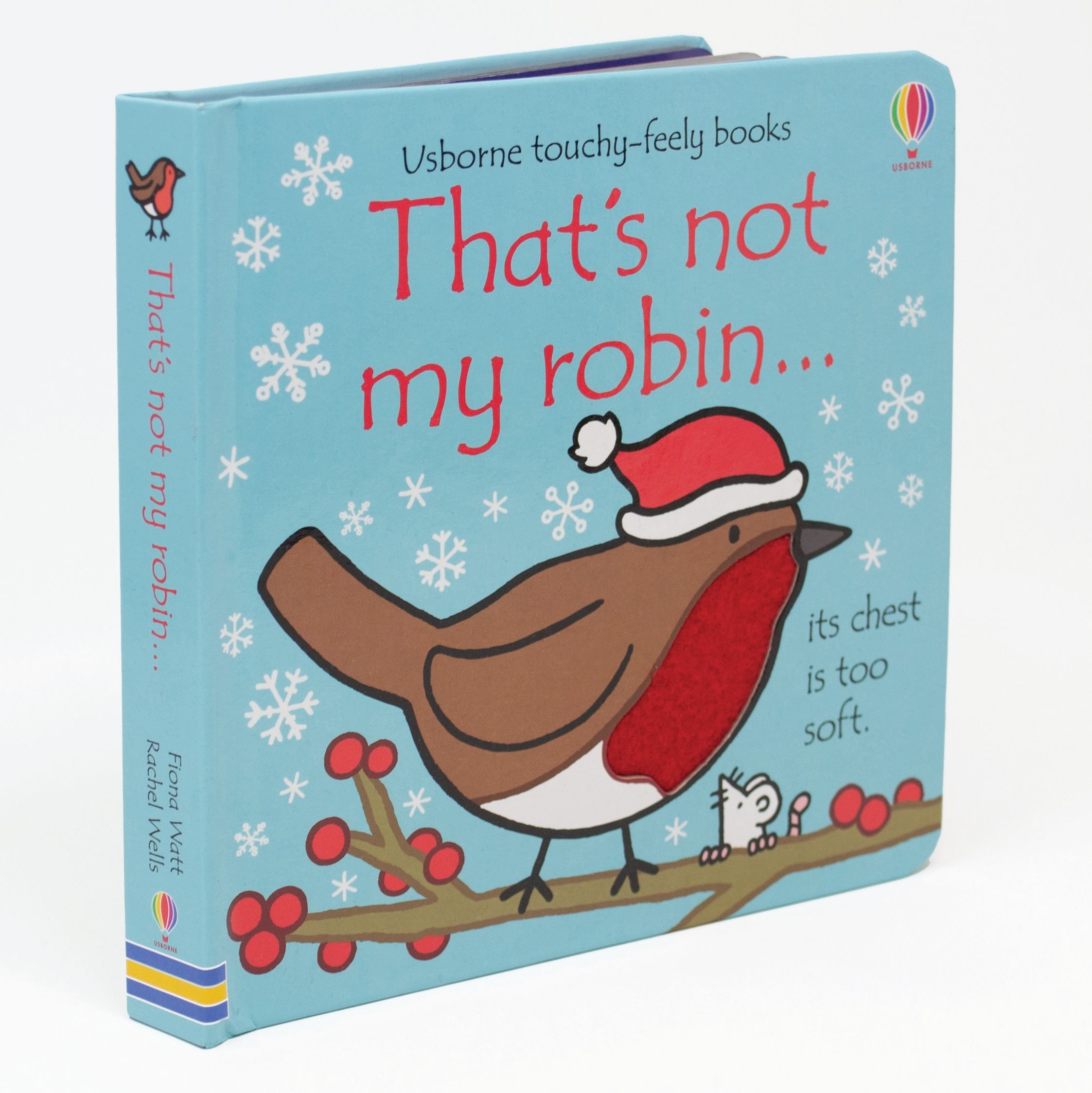 That’s not my robin… – Carte senzorială cu texturi pentru copii 3+ luni, Usborne