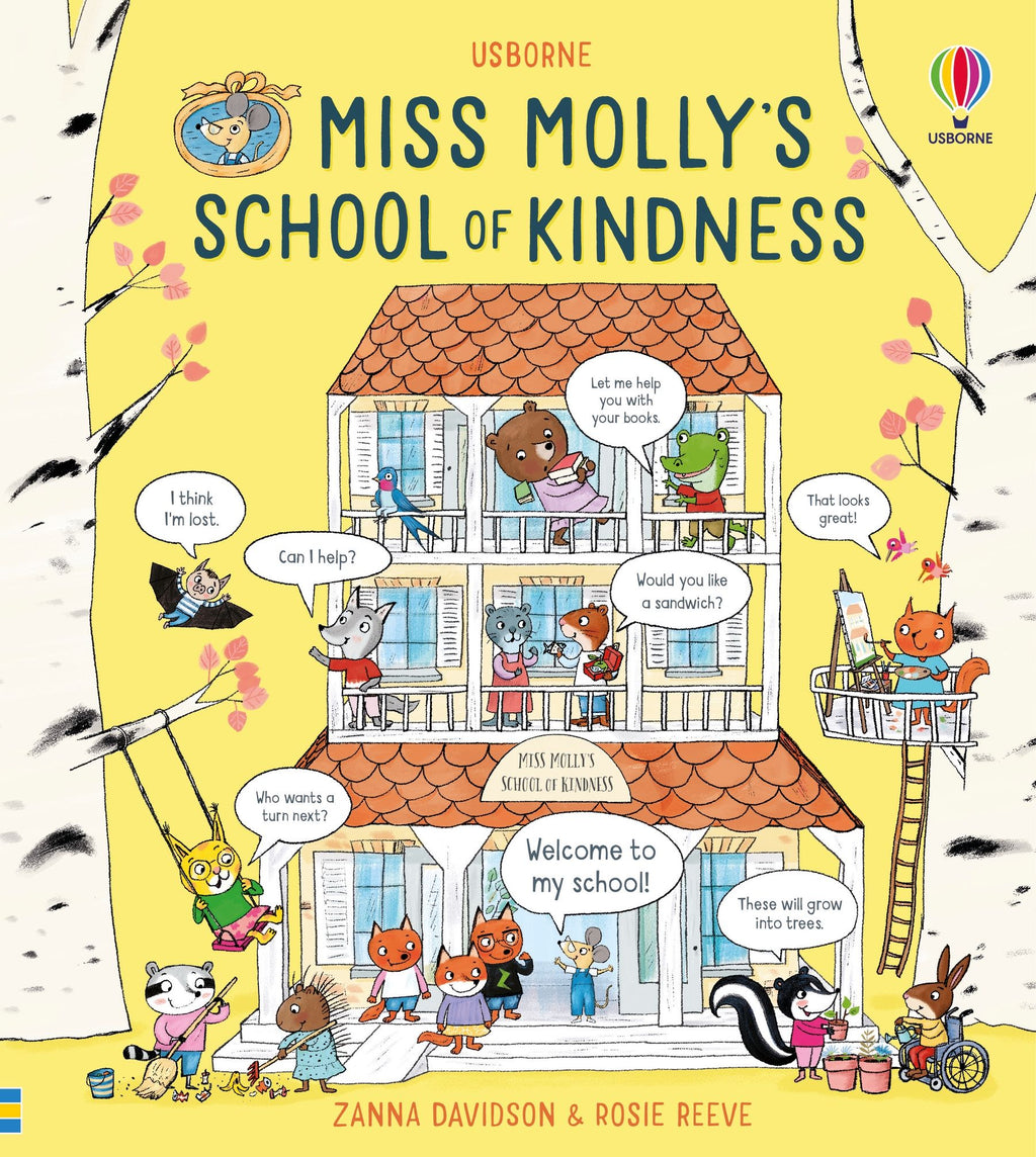 Miss Molly's School of Kindness – Carte ilustrată pentru copii 3+ ani, Usborne