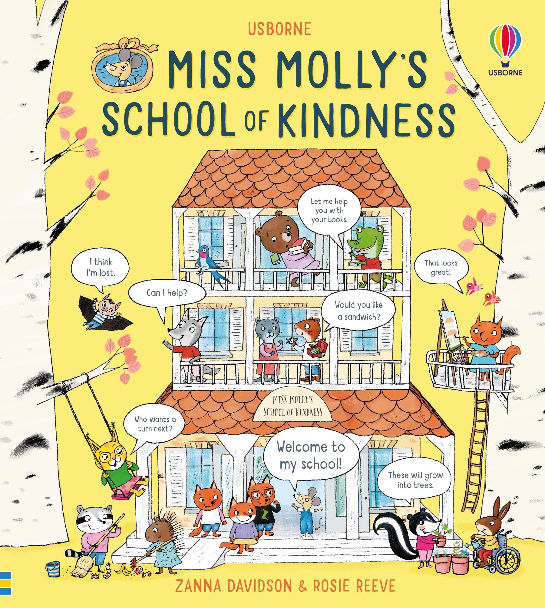 Miss Molly's School of Kindness – Carte ilustrată pentru copii 3+ ani, Usborne