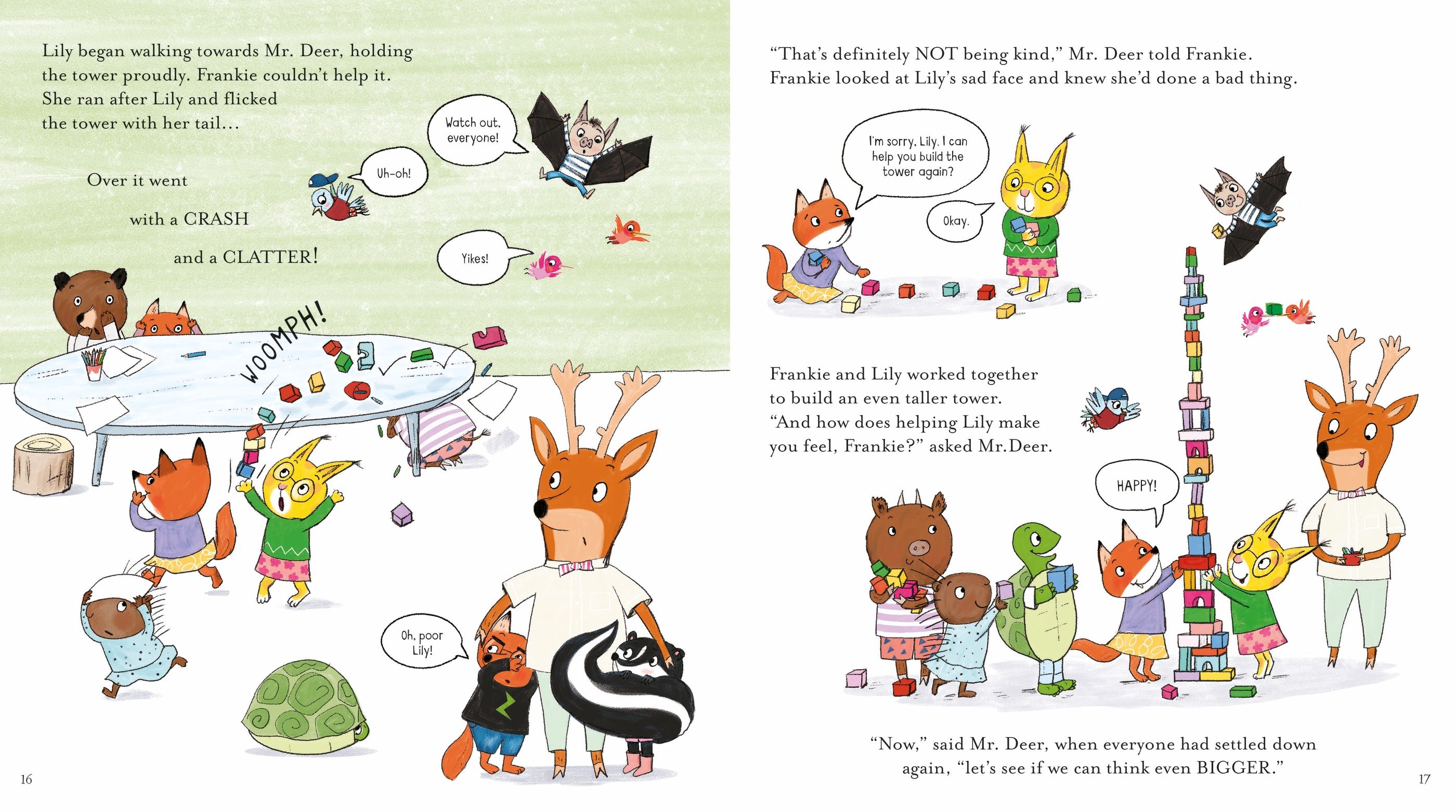 Miss Molly's School of Kindness – Carte ilustrată pentru copii 3+ ani, Usborne