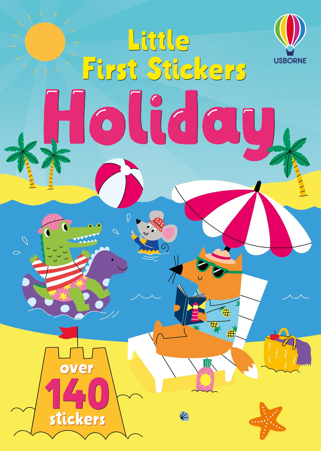 Little First Stickers Holiday – Carte cu stickere pentru copii 3+ ani, Usborne