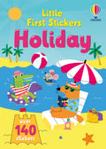 Little First Stickers Holiday – Carte cu stickere pentru copii 3+ ani, Usborne