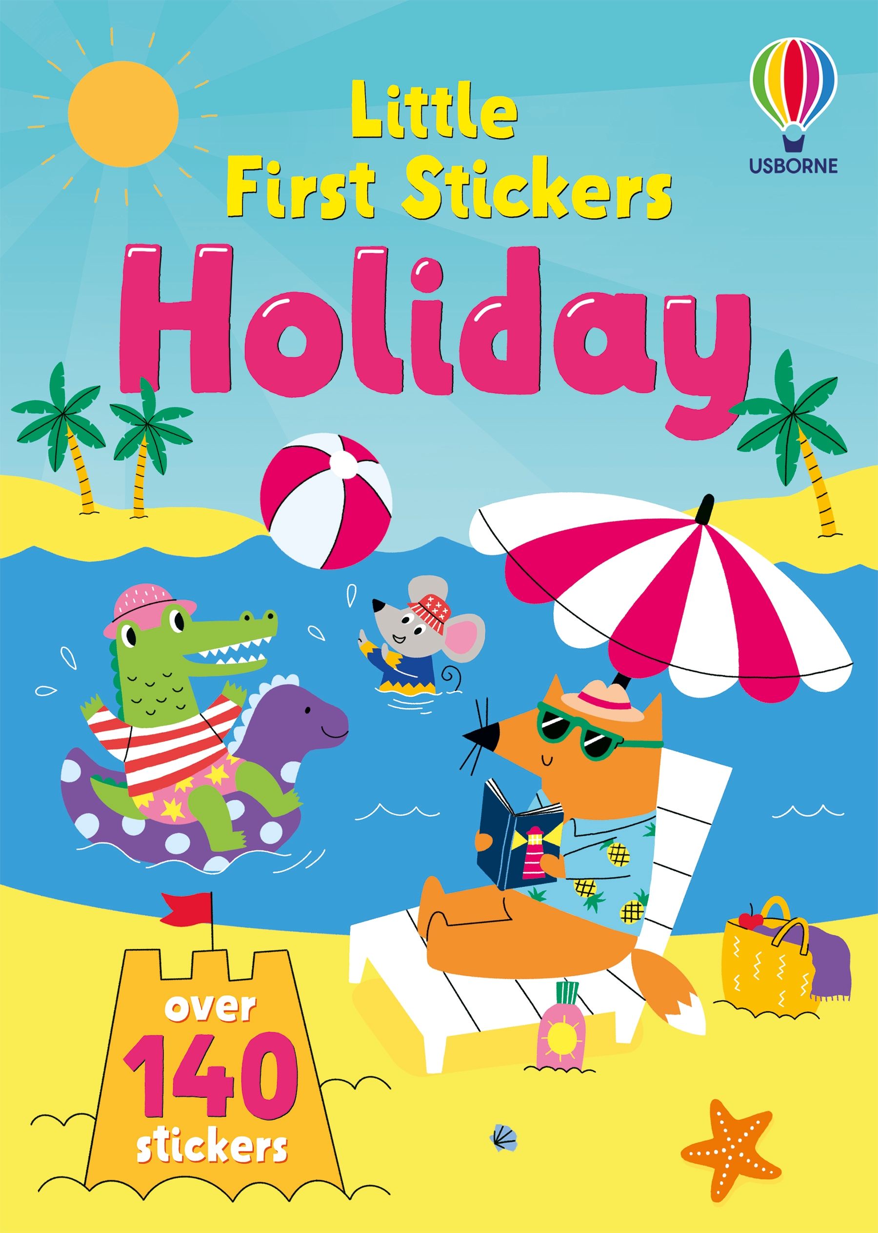 Little First Stickers Holiday – Carte cu stickere pentru copii 3+ ani, Usborne