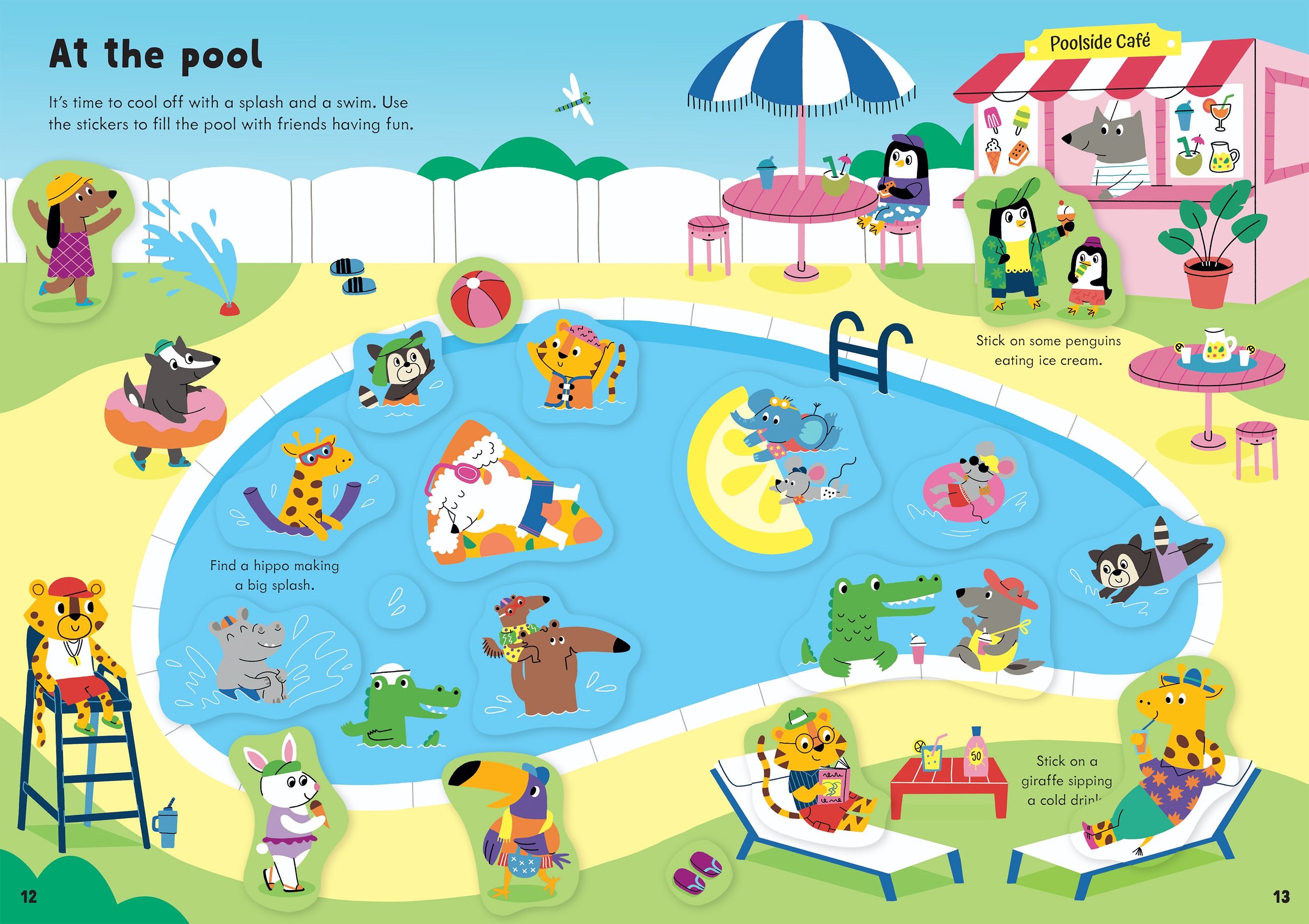 Little First Stickers Holiday – Carte cu stickere pentru copii 3+ ani, Usborne