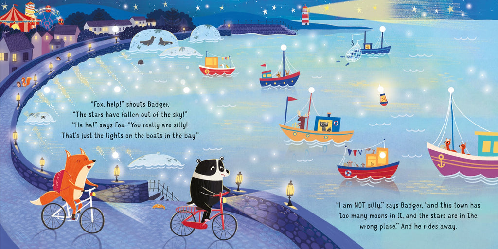 Twinkly Twinkly Night Time – Carte cu lumini pentru copii 6+ luni, Usborne