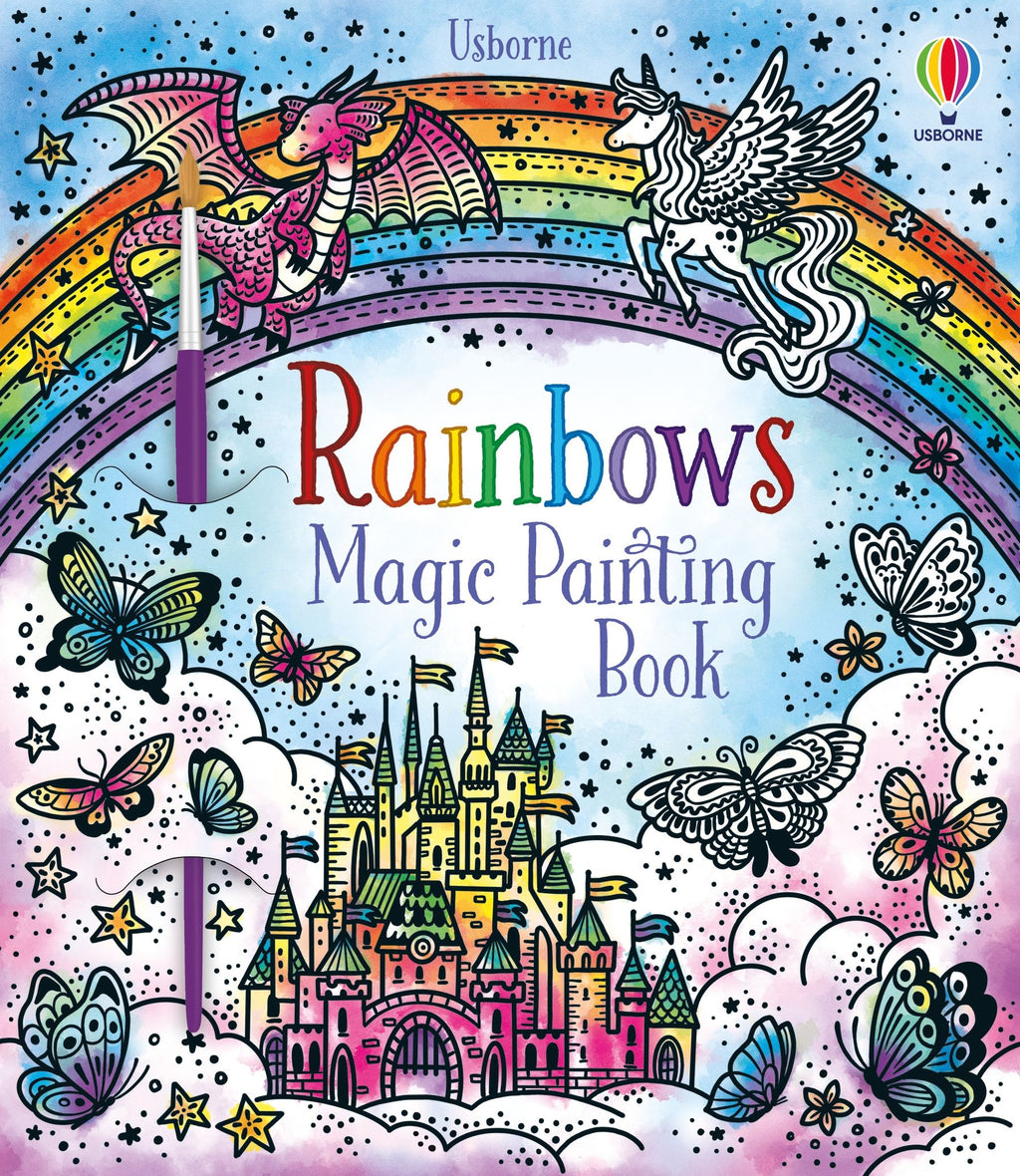 Rainbows Magic Painting Book – Carte de activități pentru copii 5+ ani, Usborne