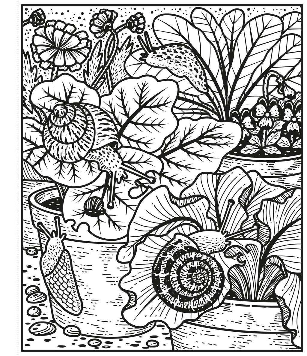 Garden Magic Painting Book – Carte de activități pentru copii 5+ ani, Usborne