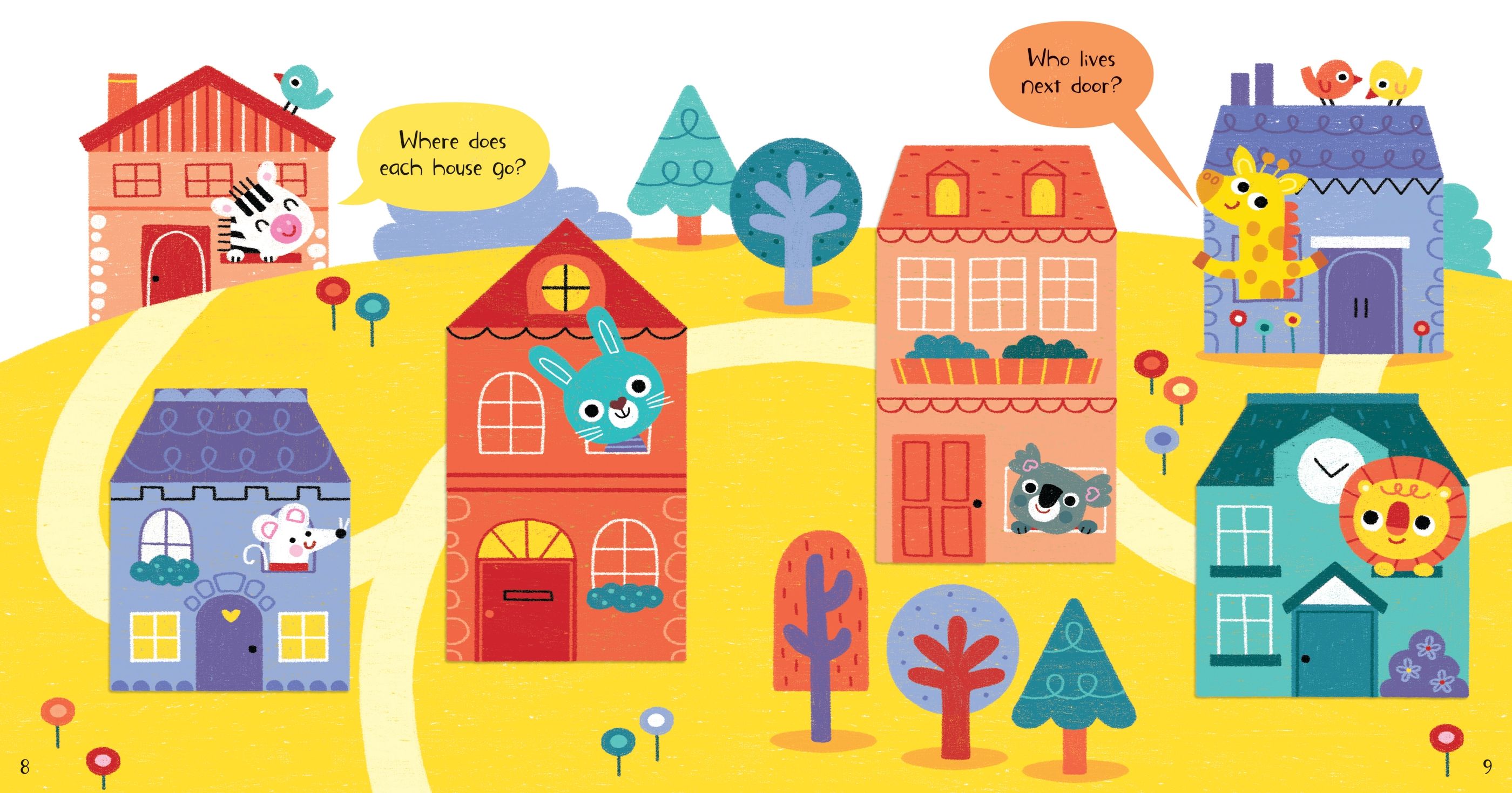 Detaliu din cartea „Little Children's Sticker Book”, Usborne – imaginea 7