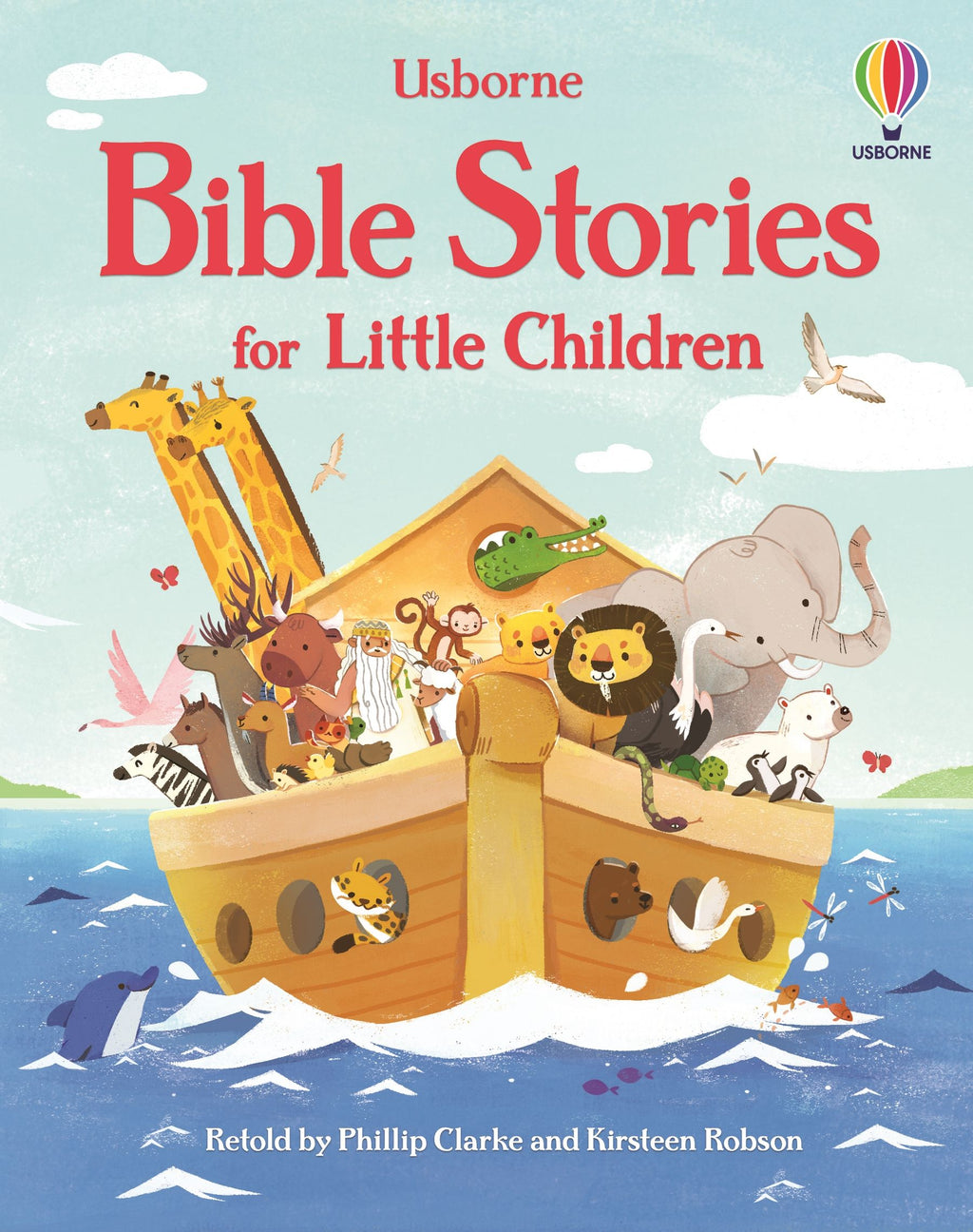 Bible Stories for Little Children – Carte ilustrată în limba engleză pentru copii 3+ ani, Usborne