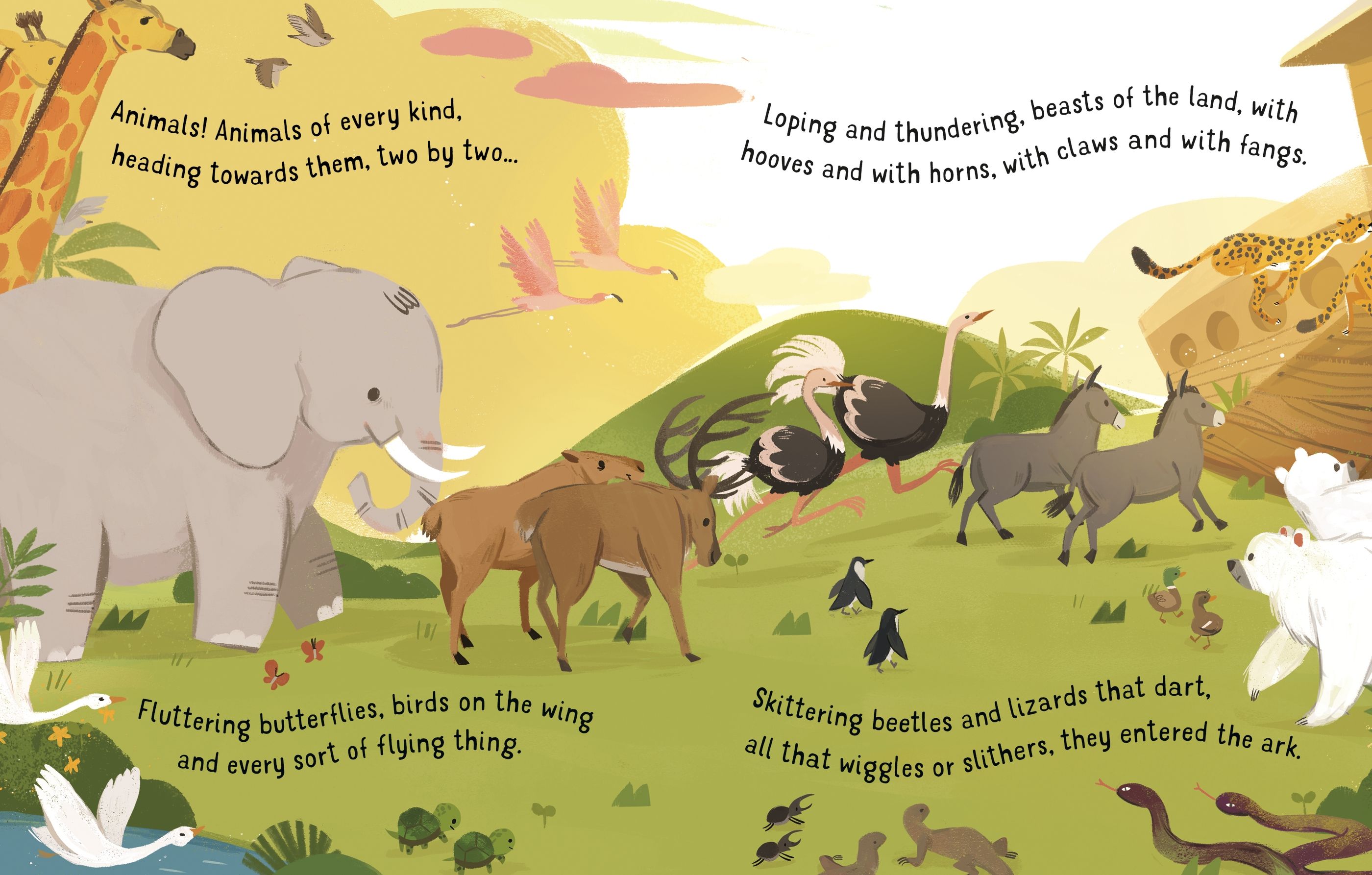 Bible Stories for Little Children – Carte ilustrată în limba engleză pentru copii 3+ ani, Usborne